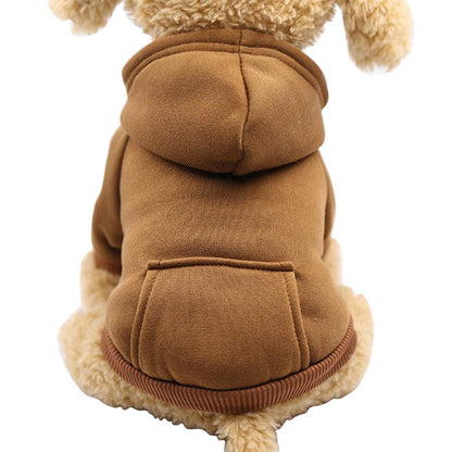 Dog Hoodie Sweatshirts with Pockets for Small Dogs, Puppy, Cat