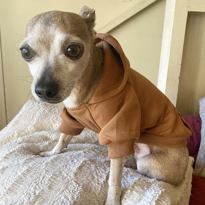 Dog Hoodie Sweatshirts with Pockets for Small Dogs, Puppy, Cat
