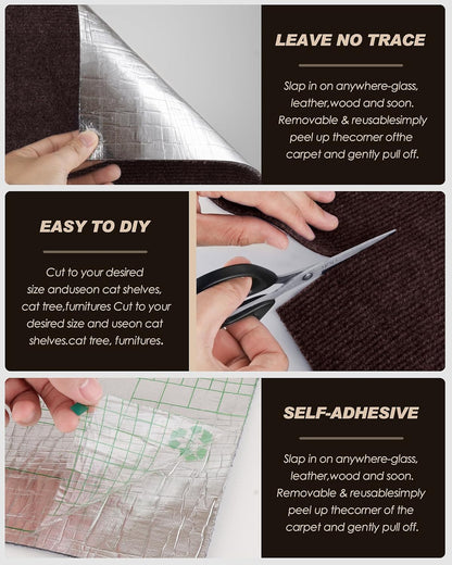 GFOUK™ Trimmable Cat Scratch Mat 15.8 x 78.7 inches