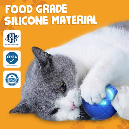 ✨Remifa™︎ Interactive Pet Toys for Dog & Cat Durable Automatic Bouncing & Rolling Ball [2025 Newly Upgraded]