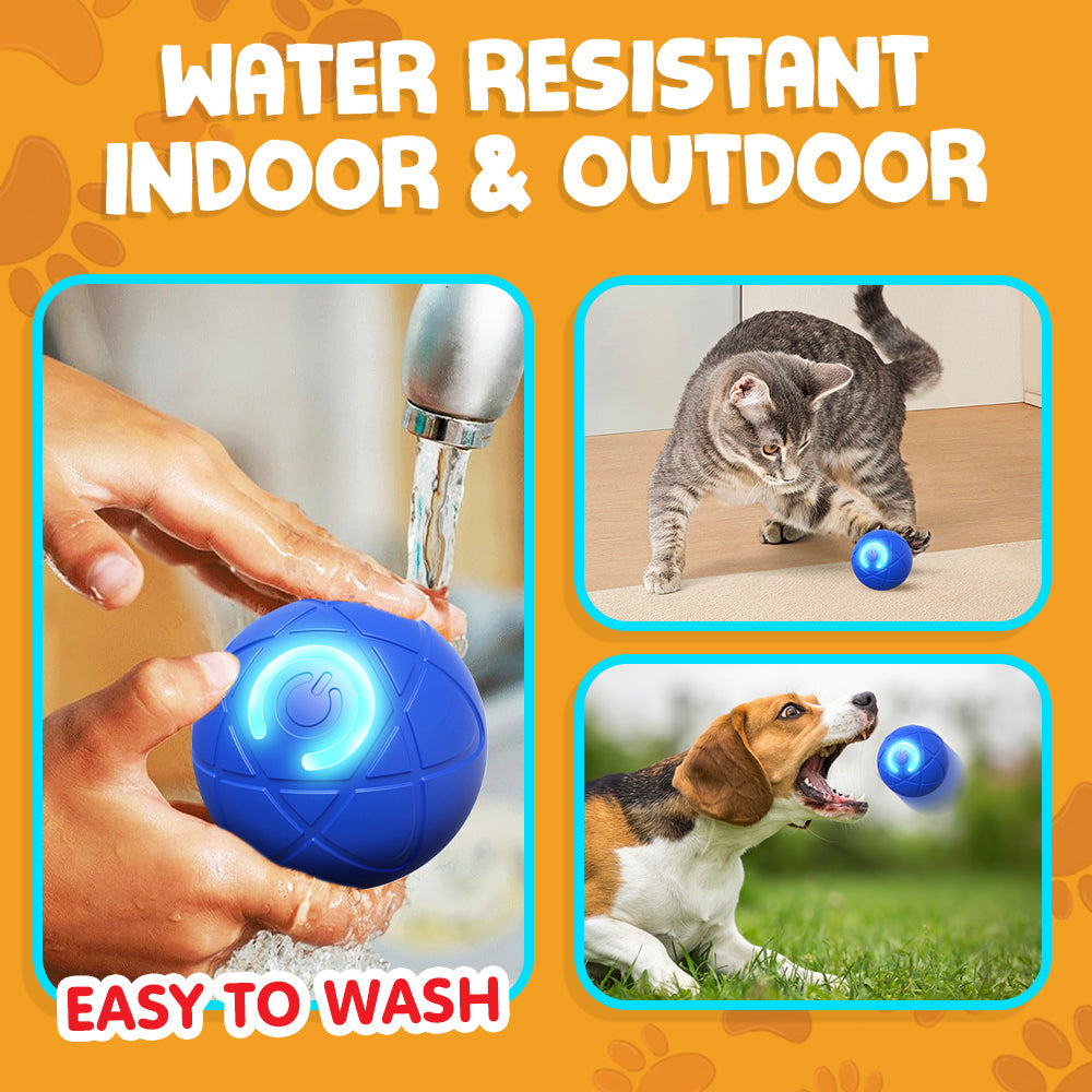 ✨Remifa™︎ Interactive Pet Toys for Dog & Cat Durable Automatic Bouncing & Rolling Ball [2025 Newly Upgraded]