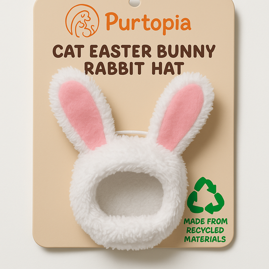 Cat Easter Bunny Rabbit Hat with Ears